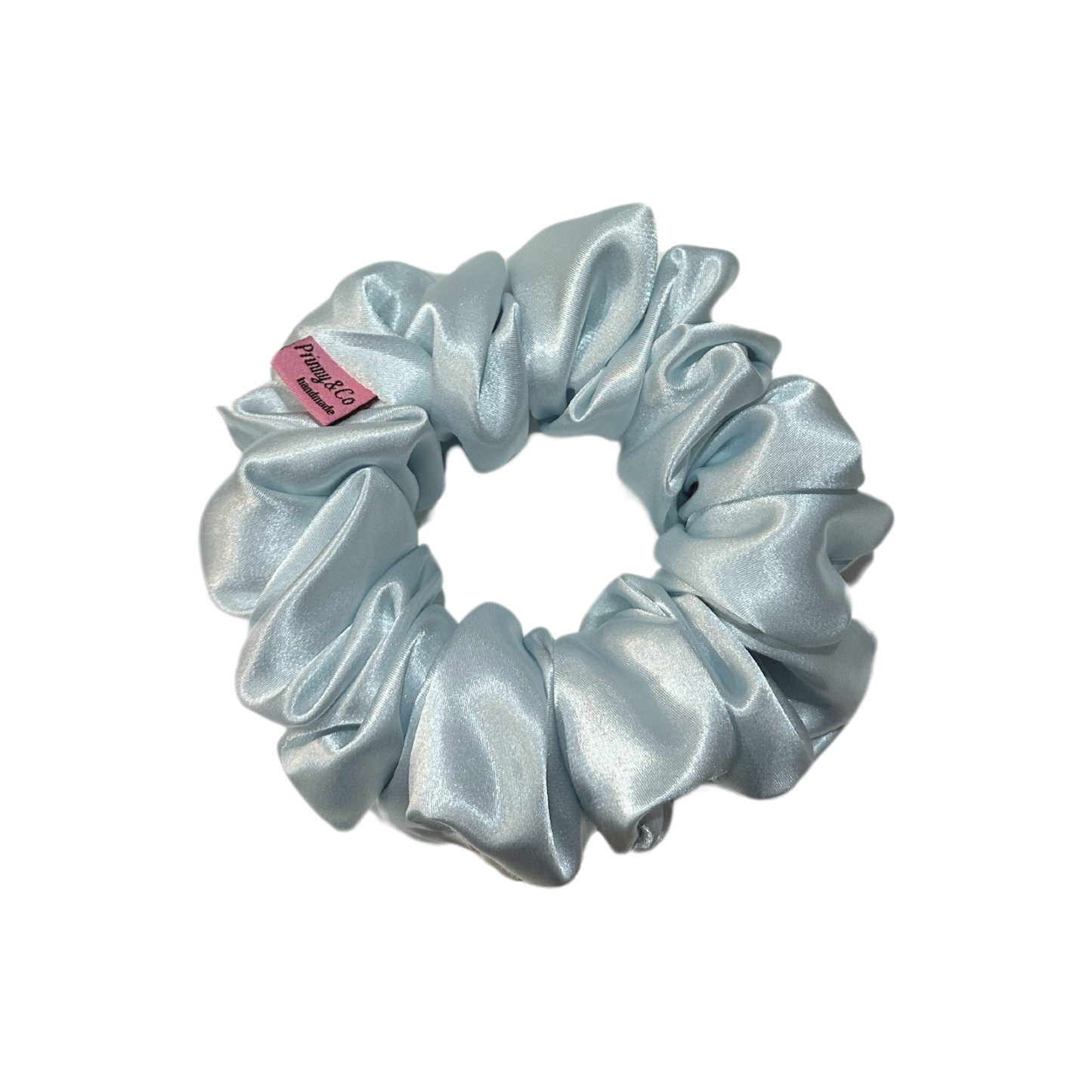 Scrunchie - Light Blue Satin