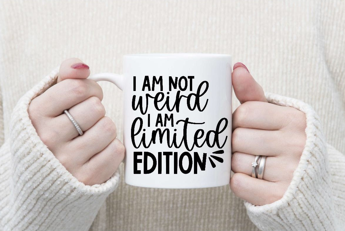 Sarcastic Mugs - Black Writing