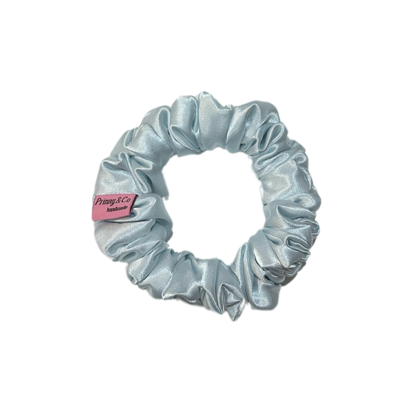 Scrunchie - Light Blue Satin