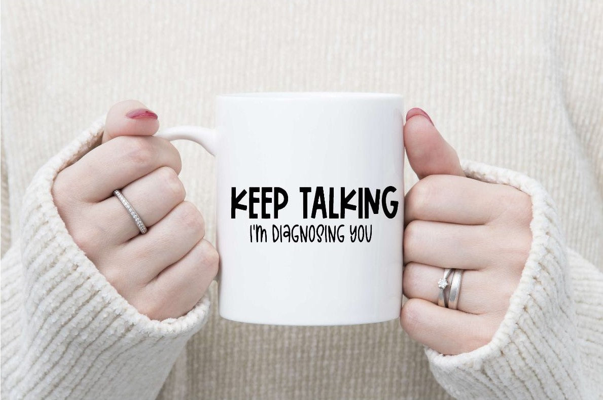 Sarcastic Mugs - Black Writing