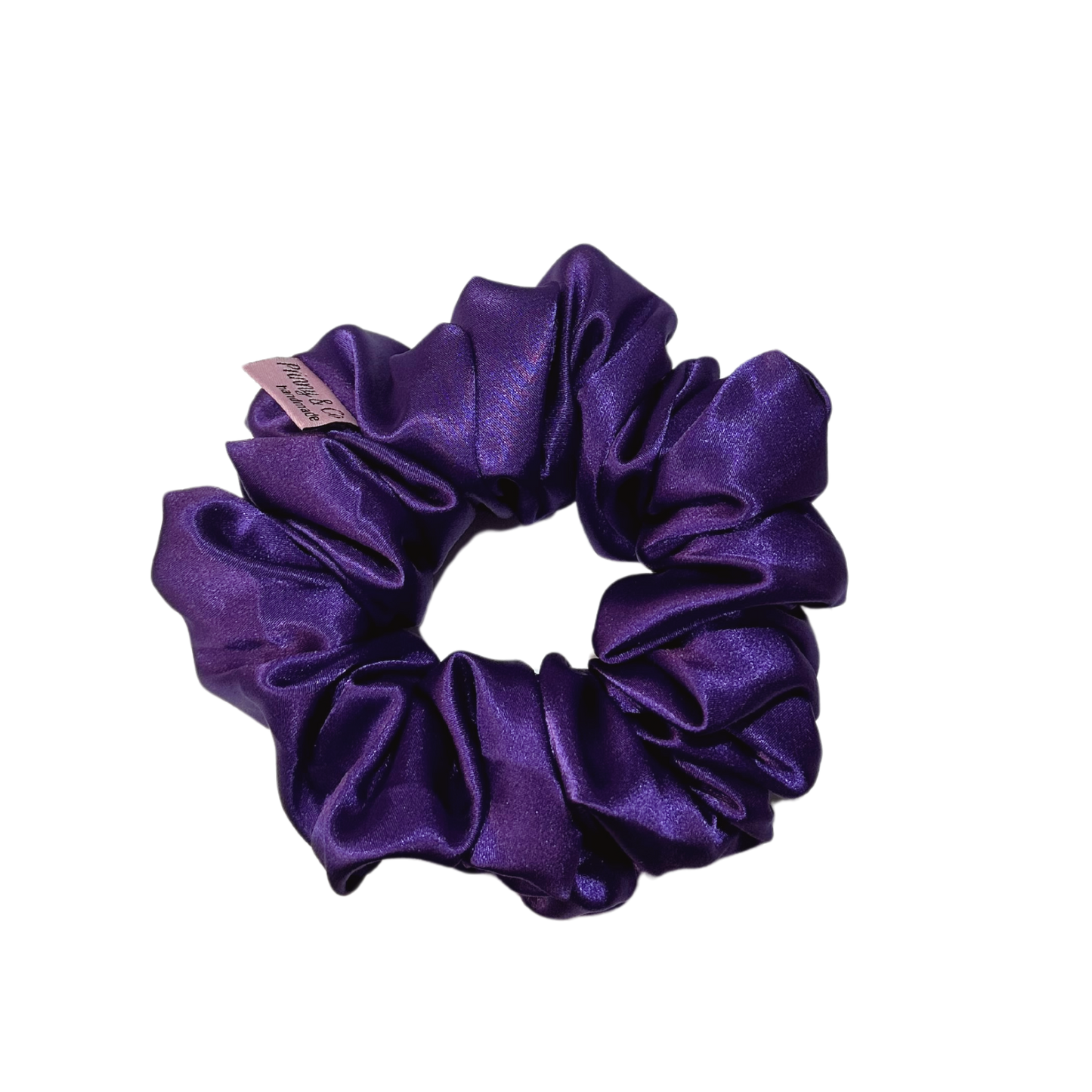 Scrunchie - Purple Satin