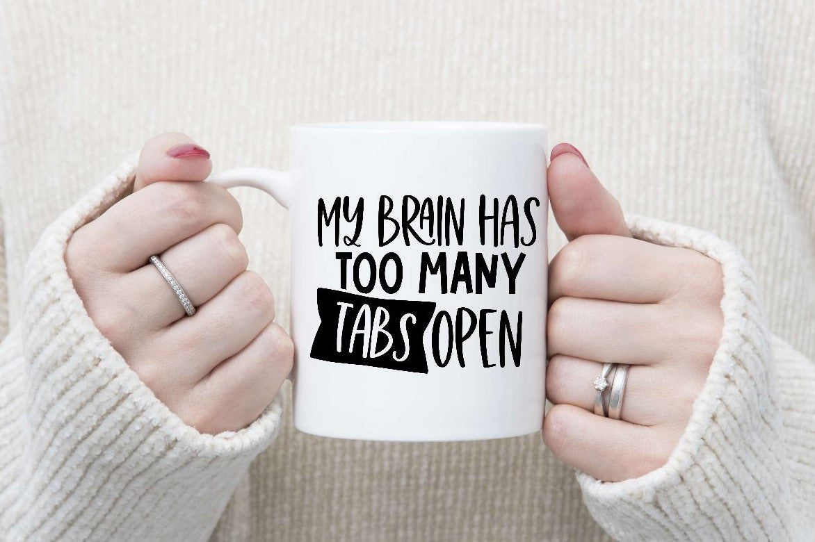 Sarcastic Mugs - Black Writing