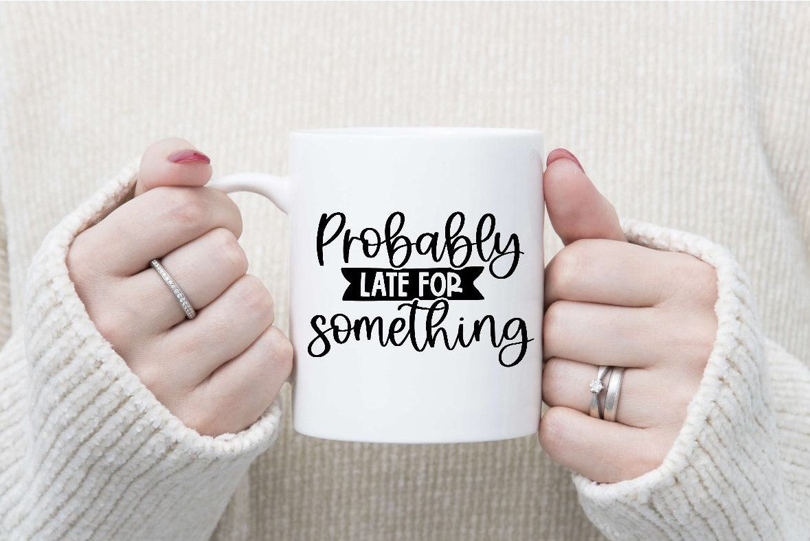 Sarcastic Mugs - Black Writing
