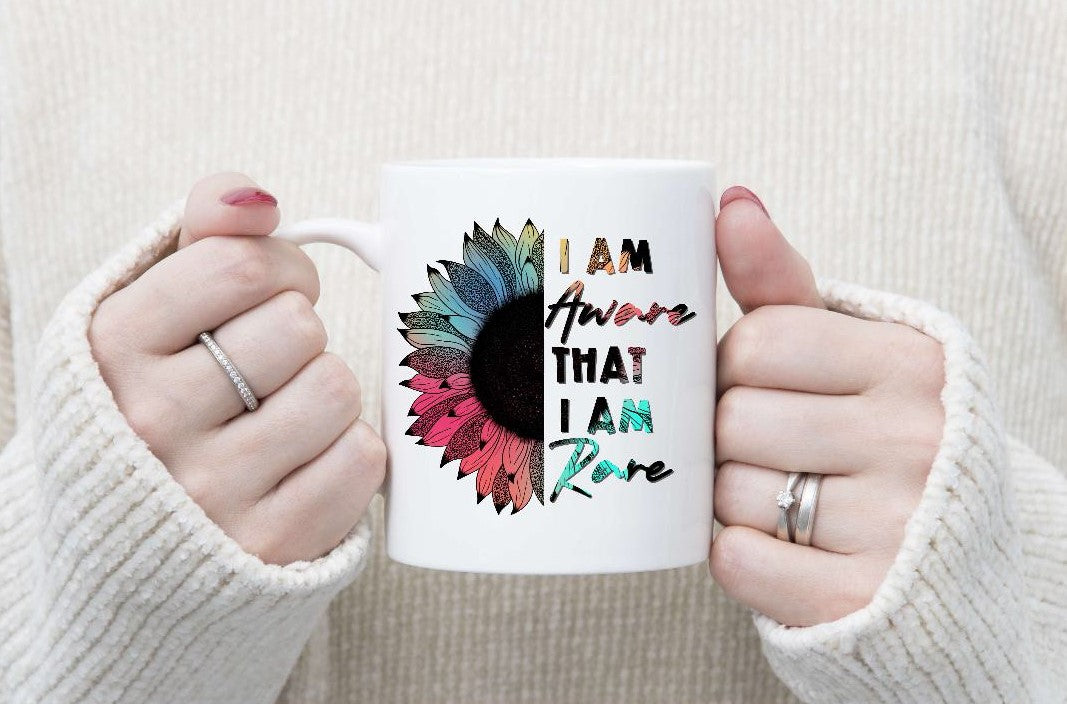 Sunflower Inspirational Quote Mugs