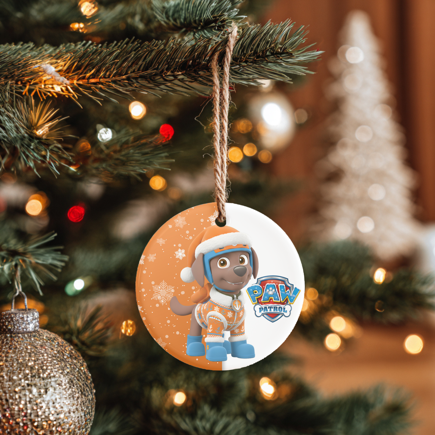 Rescue Pups Ceramic Tree Ornaments