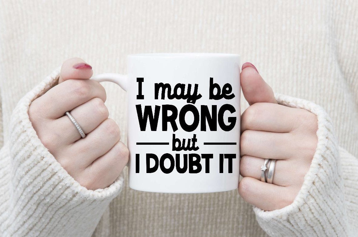 Sarcastic Mugs - Black Writing