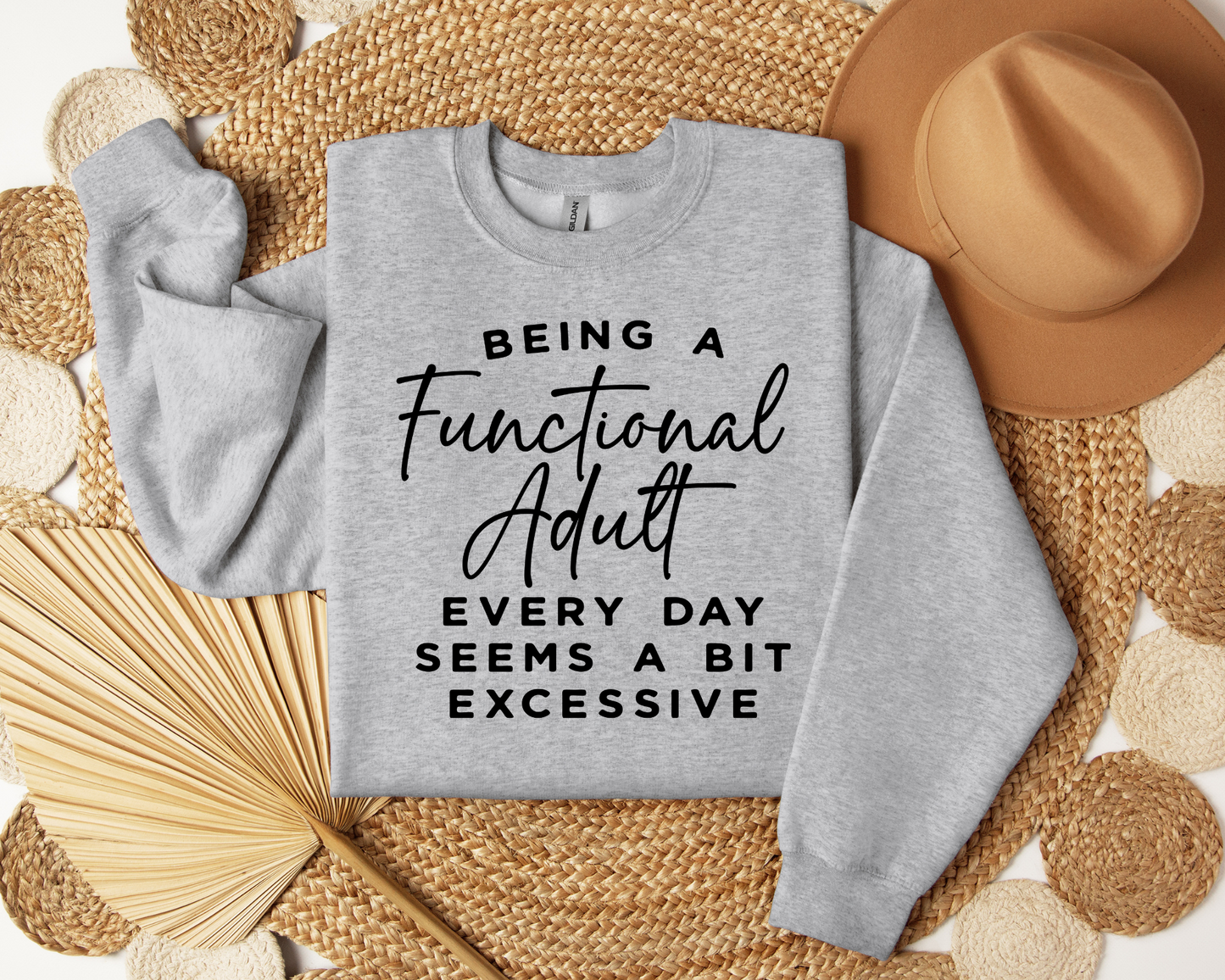 Being A Functional Adult Is Excessive