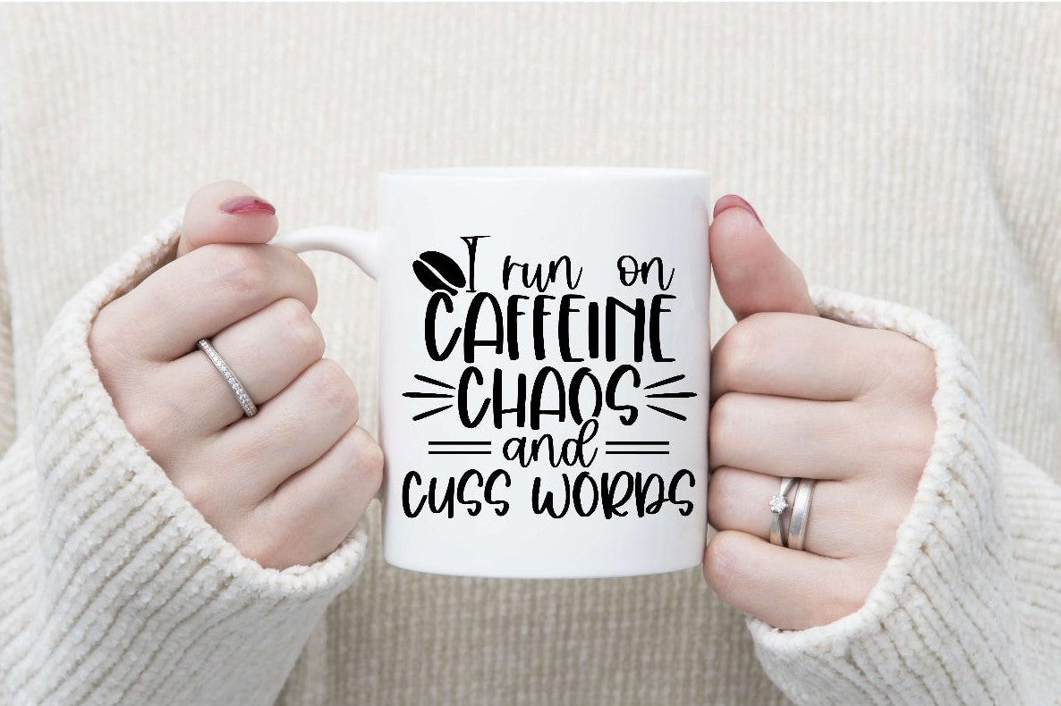 Sarcastic Mugs - Black Writing