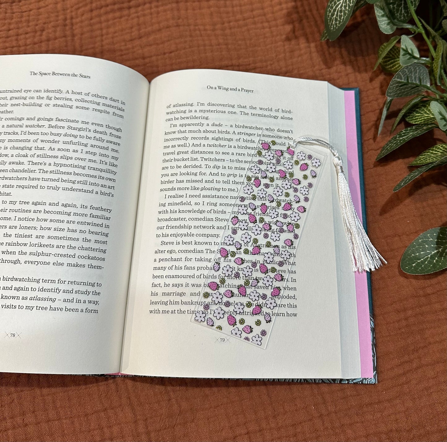 Bookmark - Strawberries