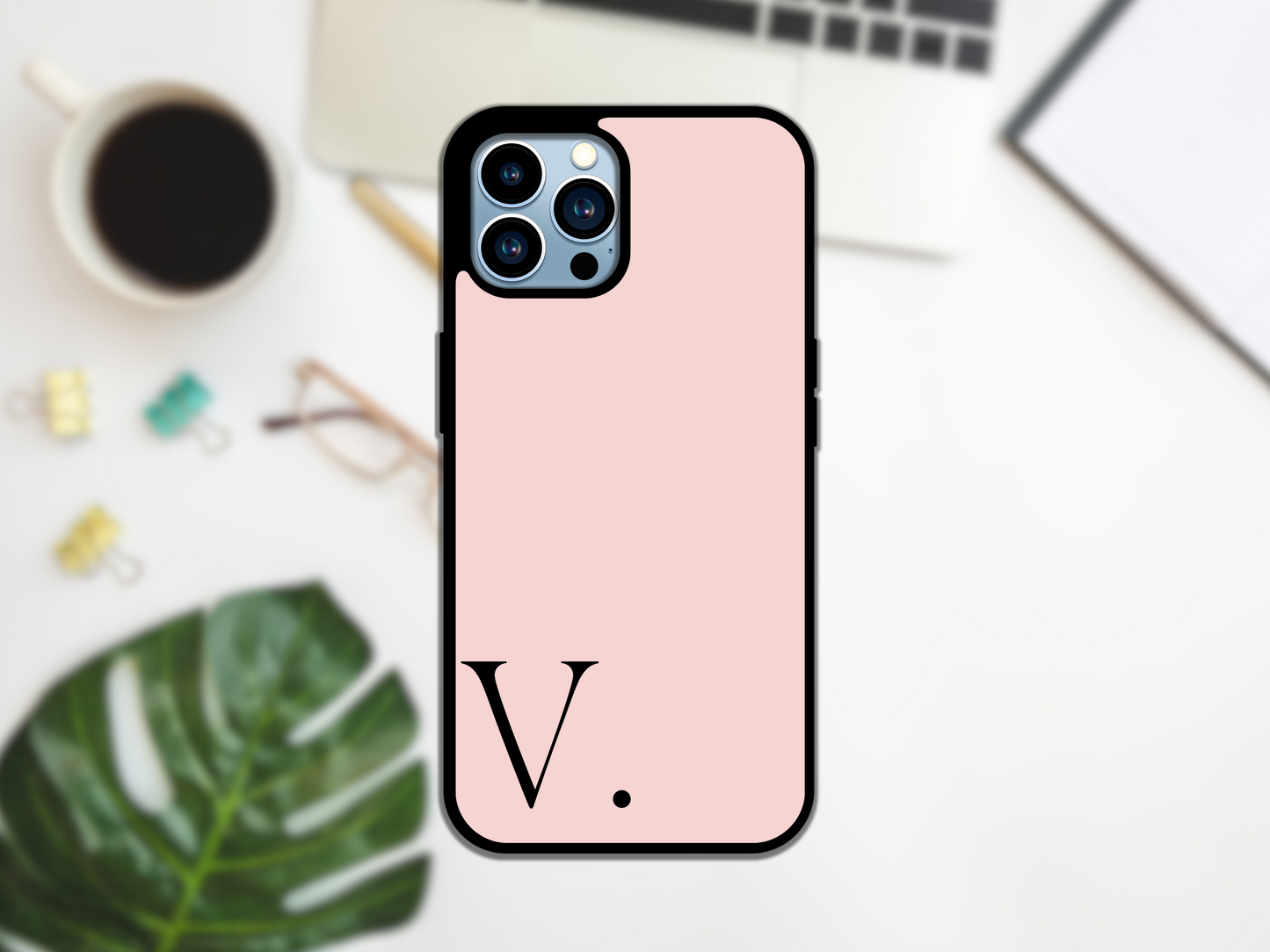 Iphone Case - Pink Initials