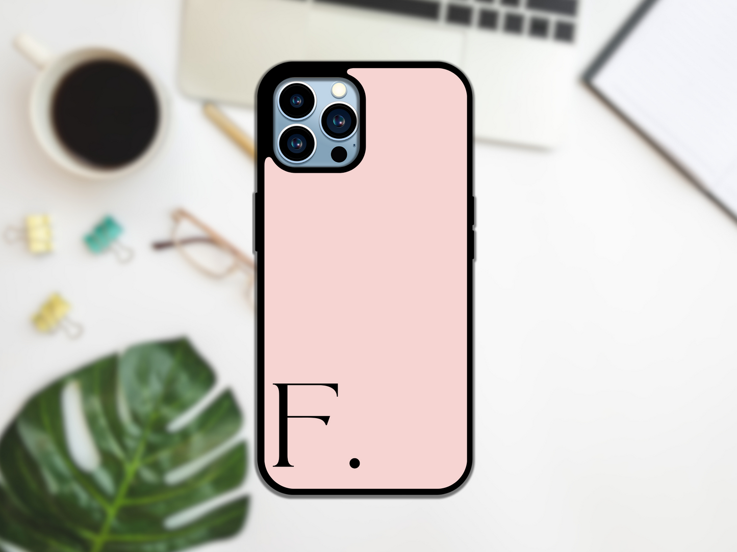 Iphone Case - Pink Initials