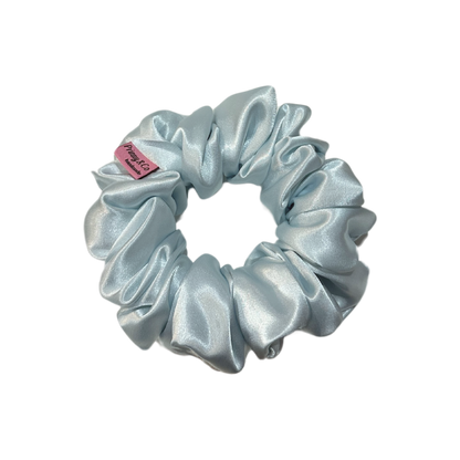 Scrunchie - Light Blue Satin
