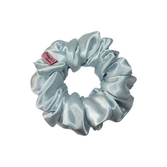 Scrunchie - Light Blue Satin