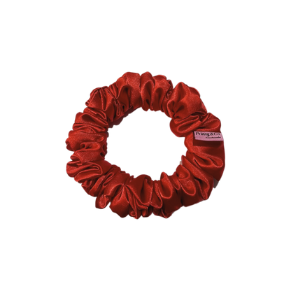 Scrunchie - Red Satin
