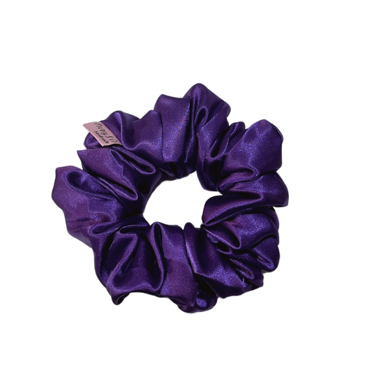 Scrunchie - Purple Satin