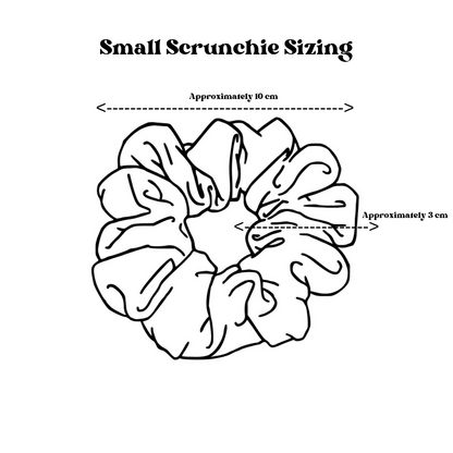 Scrunchie - Green Satin