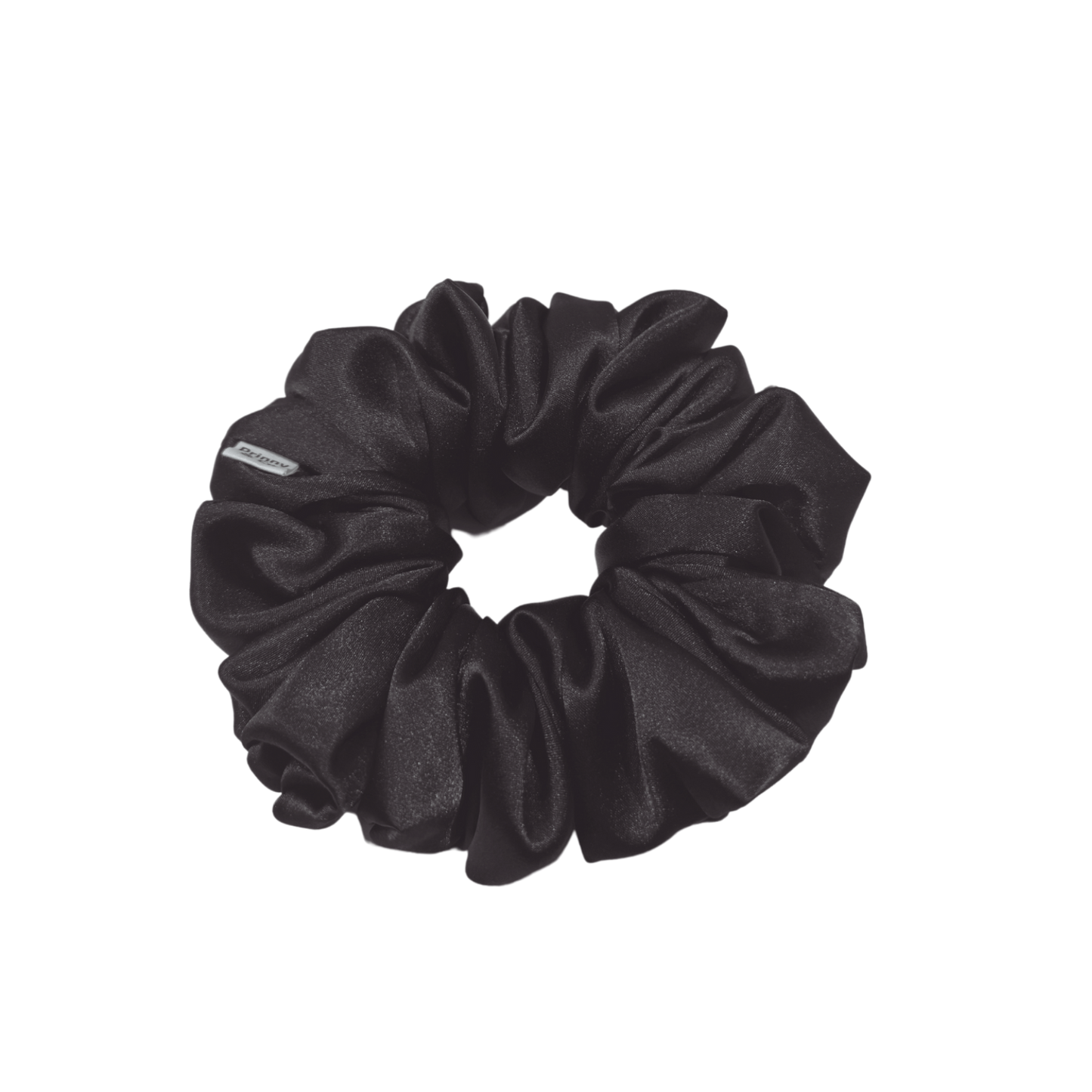 Scrunchie - Black Satin