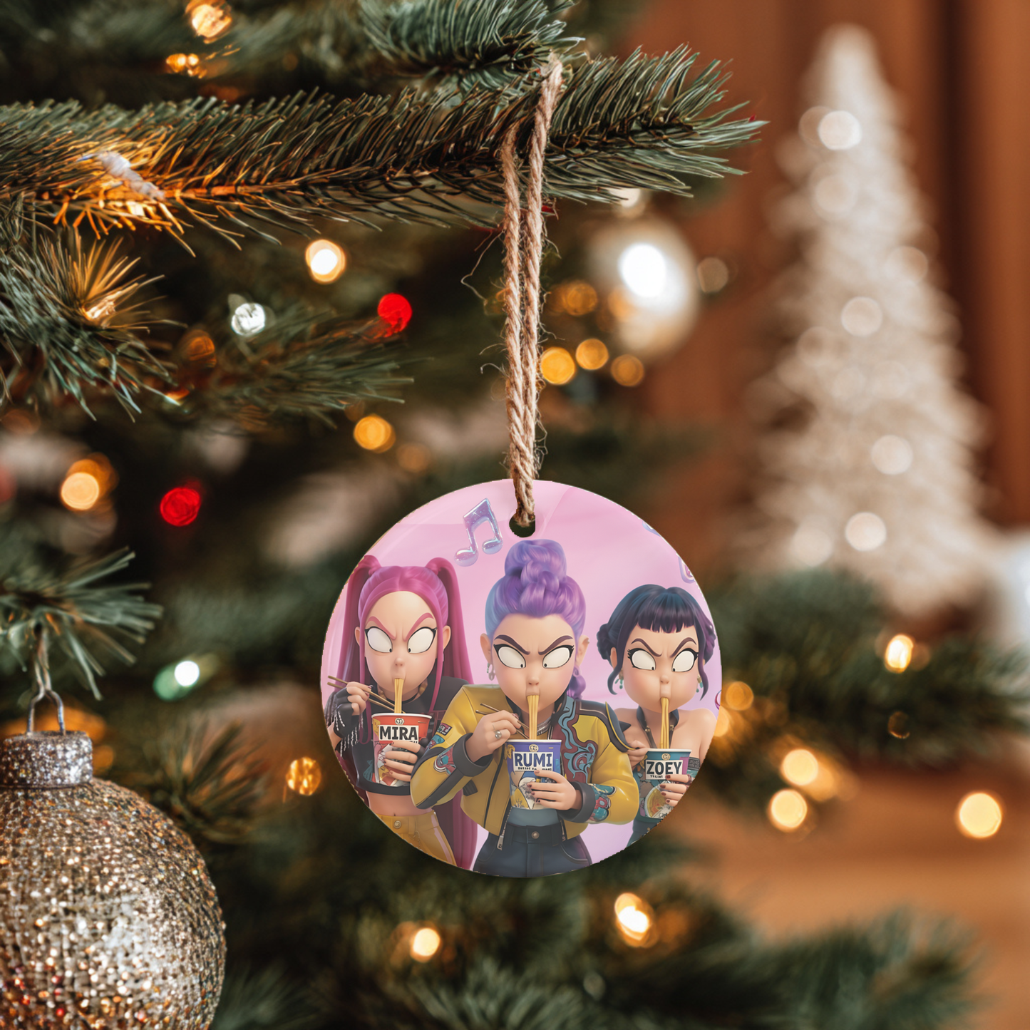 K-Pop Ceramic Tree Ornament