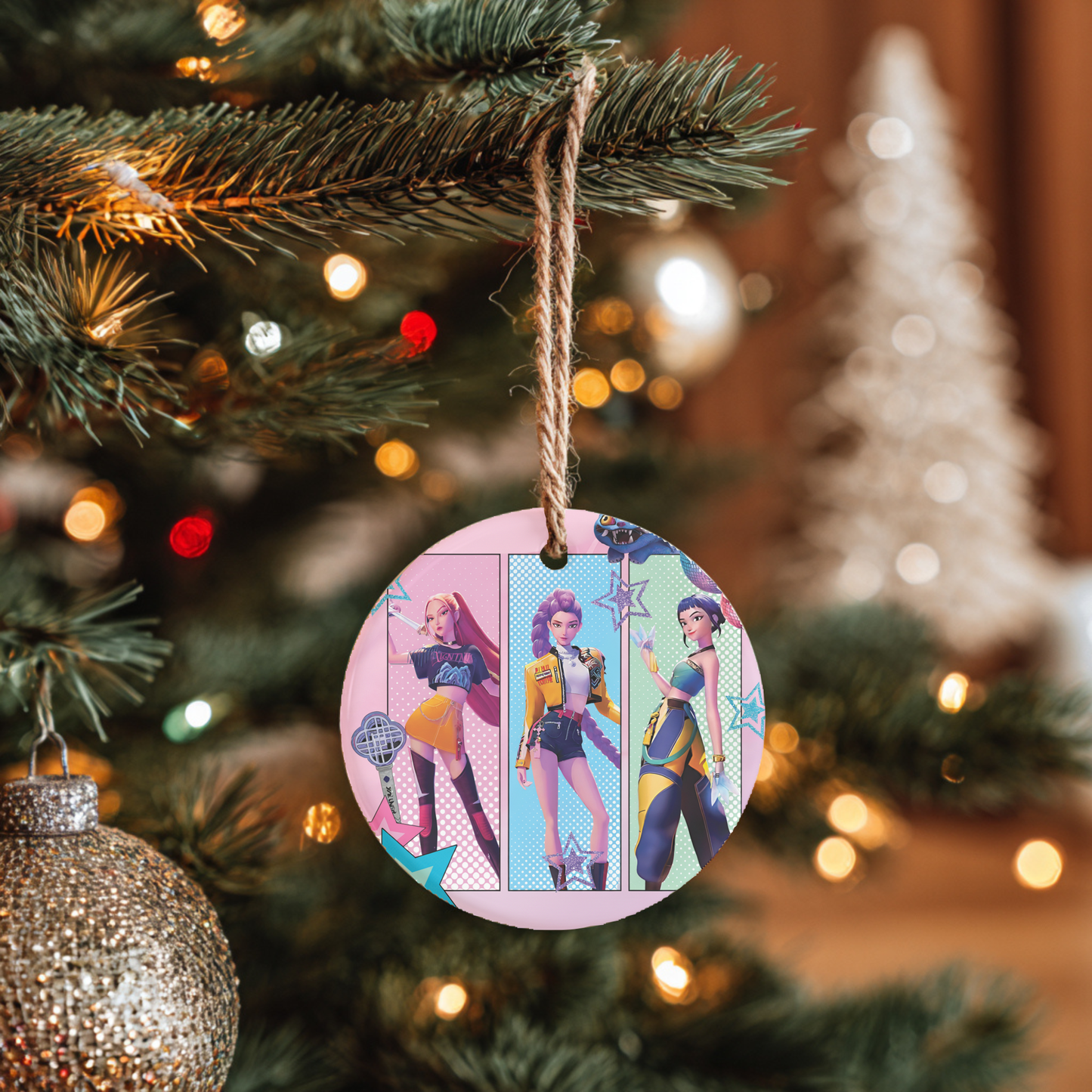 K-Pop Ceramic Tree Ornament