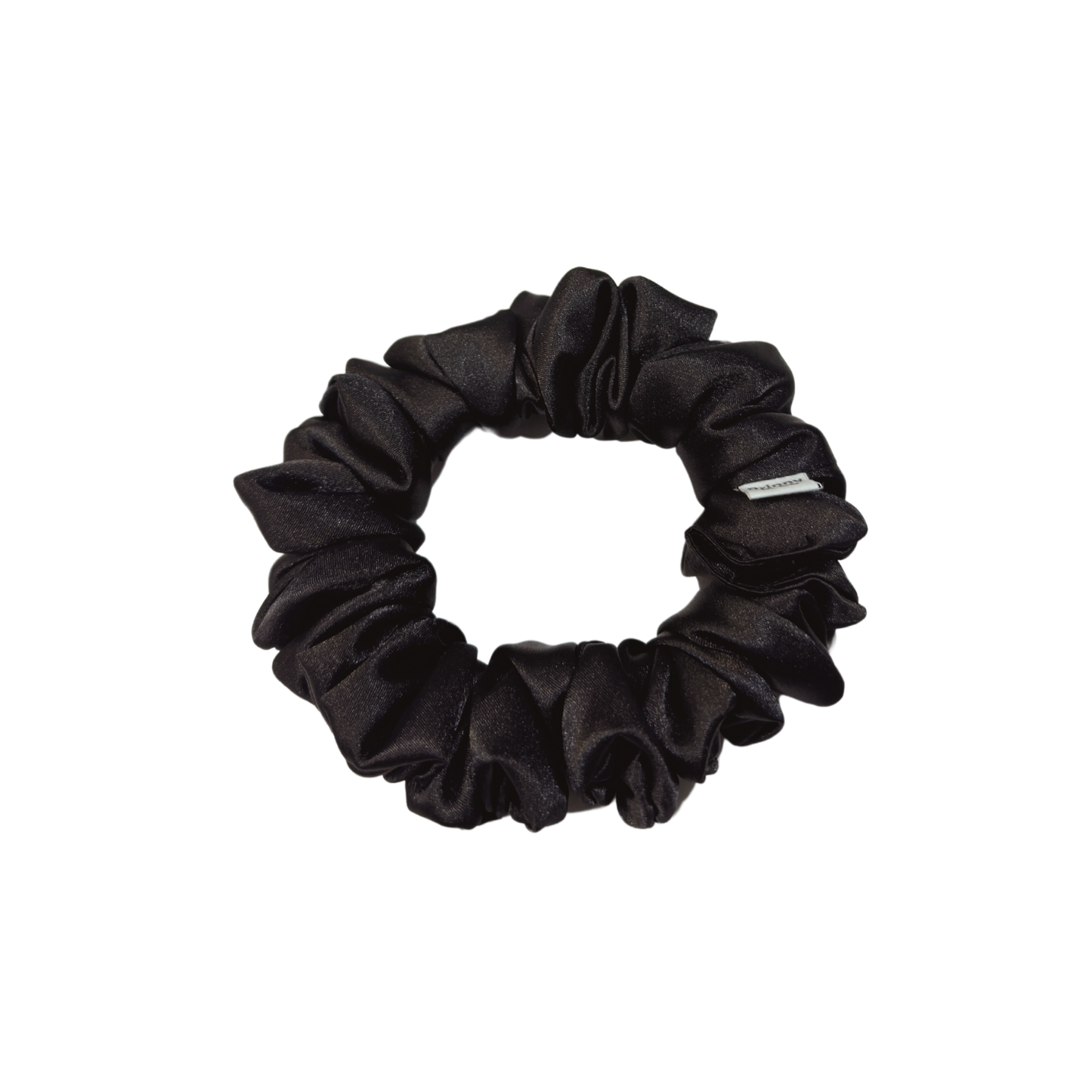Scrunchie - Black Satin