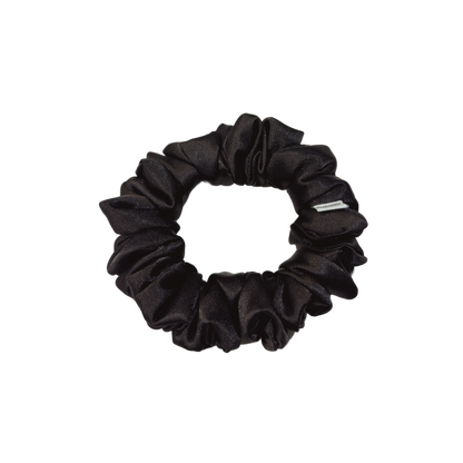 Scrunchie - Black Satin