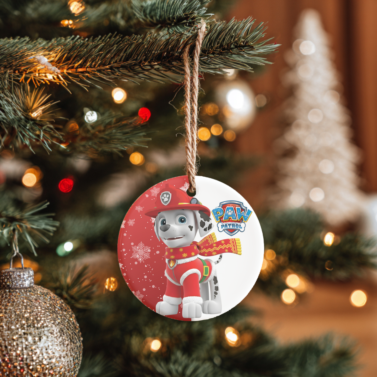 Rescue Pups Ceramic Tree Ornaments