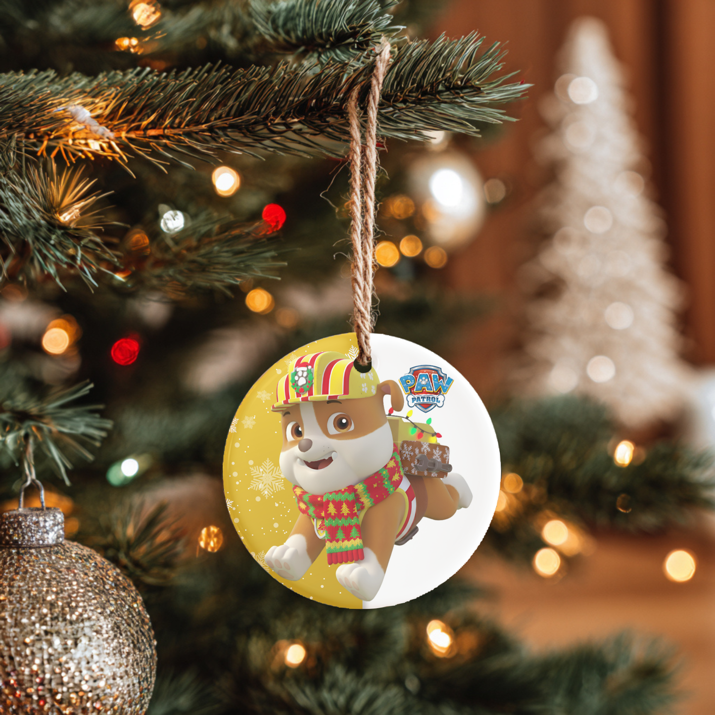 Rescue Pups Ceramic Tree Ornaments