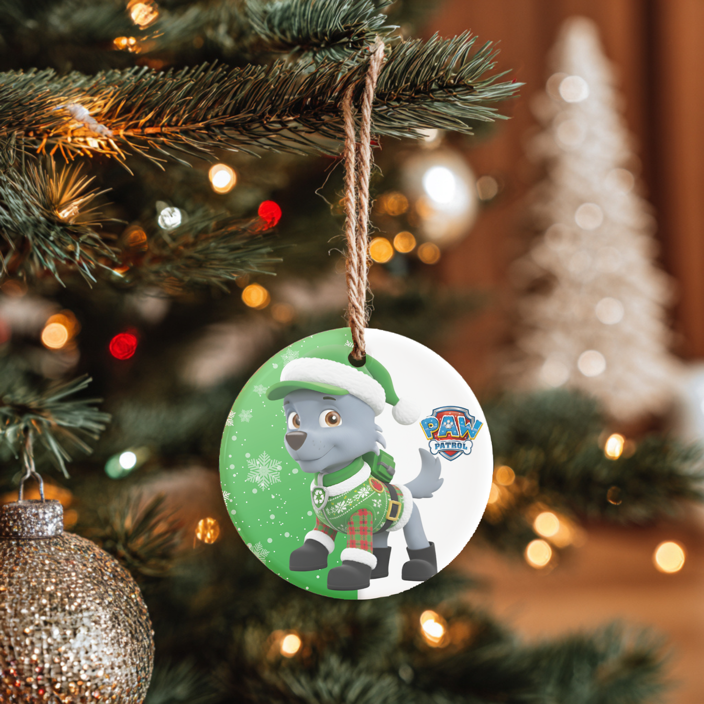 Rescue Pups Ceramic Tree Ornaments