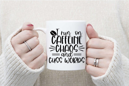 Sarcastic Mugs - Black Writing