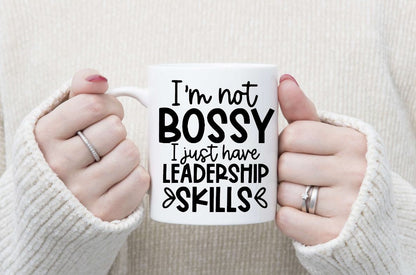 Sarcastic Mugs - Black Writing