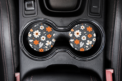 Car Coasters - Floral