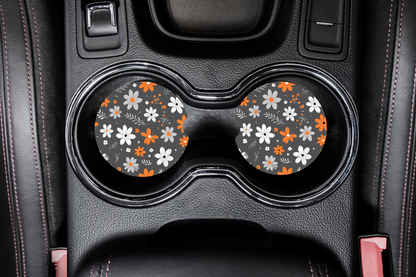 Car Coasters - Floral