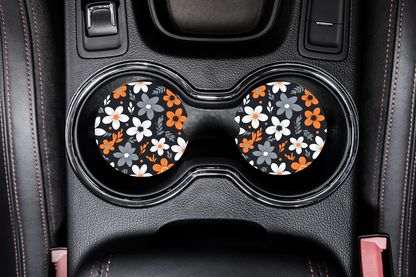 Car Coasters - Floral